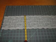 Wide white lace for sale  Shipping to Ireland
