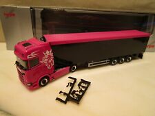 HERPA  ----   SZ    ----  magenta / schwarz ------- SCANIA CS20 HD V8   (SK105) comprar usado  Enviando para Brazil