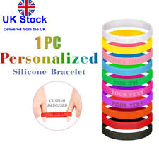 Custom silicone wristbands for sale  CHIPPING NORTON