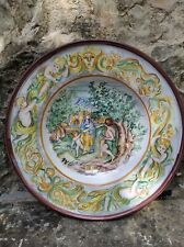 piatto decorato ceramica usato  Isernia
