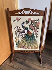 Vintage peacock tapestry for sale  DUNFERMLINE