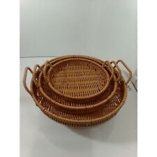 Set rattan serving for sale  Andersonville