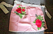 Vintage pink linen for sale  CONSETT