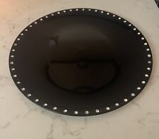 Black charger plate for sale  BRENTWOOD