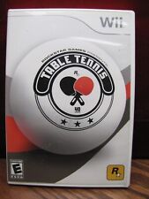 Table Tennis video game for Nintendo Wii with case & manual for sale  Shipping to South Africa