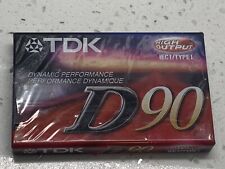 Tdk d90 cassette for sale  Rockville