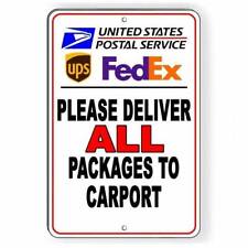 Deliver packages carport for sale  USA