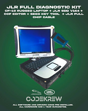 Used, 🚗JLR Full Kit-Panasonic Rugged Laptop CF-19 + JLR SDD v164 + CCF Editor + Cable for sale  Shipping to South Africa