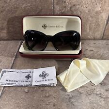 Camrose & Kross Jackie Kennedy Czarne okulary przeciwsłoneczne w etui i papierkowej roboty 58-18-140 na sprzedaż  Wysyłka do Poland