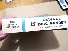 Vintage Black & Decker Dewalt Power Shop Radial Saw 8" Disc Sander 7470 In Box, used for sale  Shipping to South Africa