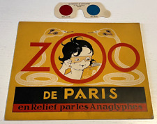 Zoo paris relief d'occasion  Quarré-les-Tombes