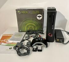 Konsola Xbox 360 Elite 120GB w pudełku i akcesoria - 3 JASNOCZERWONY PIERŚCIEŃ na sprzedaż  Wysyłka do Poland