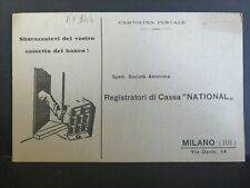 Cartolina milano registratori usato  Italia