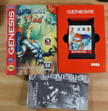 Earthworm Jim (Sega Genesis, 1994) Manual Preto e Branco!, usado comprar usado  Enviando para Brazil