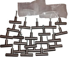 25 puxadores de armário de cozinha de níquel escovado gaveta de aço inoxidável alças de barra T, usado comprar usado  Enviando para Brazil