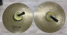 PAR DE PRATOS USADOS SABIAN 20” CRASH NEW SYMPHONIC MÉDIA LEVE COM ALÇAS comprar usado  Enviando para Brazil