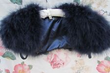 Navy blue feather for sale  DAVENTRY