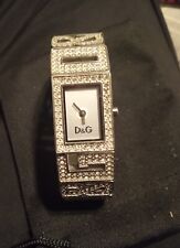 Reloj de pulsera de cristal Dolce Gabbana para mujer, usado segunda mano  Embacar hacia Argentina