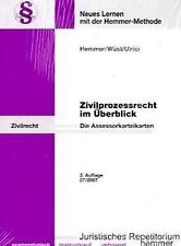 Zivilprozessrecht überblick a gebraucht kaufen  Berlin