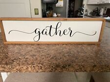 gather sign wall for sale  New Albany