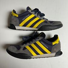 Usado, Adidas Marathon 80, azul marino/amarillo, 2010, G16393, para hombre EE. UU. 8,5 segunda mano  Embacar hacia Argentina