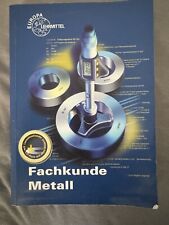 Fachkunde metall isbn gebraucht kaufen  Bergisch Gladbach