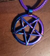 wiccan pentagram necklace for sale  CARDIFF