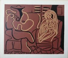 Picasso linogravure bacchanal d'occasion  Saint-Sulpice-les-Feuilles