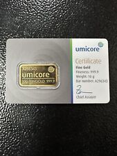 Umicore gram 24ct for sale  NEWPORT