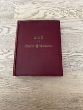 Book abc gothic for sale  BUNGAY