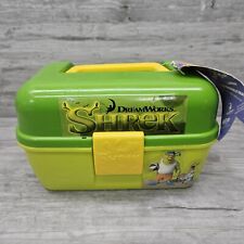 Shrek Tackle Box Plástico Crianças Caboodles Maquiagem Bugigangas e Bandeja Verde Dreamworks comprar usado  Enviando para Brazil