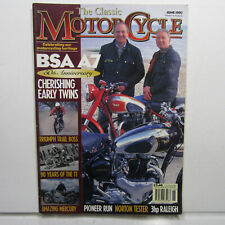 Usado, Revista Clásica Motocicleta Junio 1997 Vol 24 No 6 '48 BSA A7, '24 Raleigh 3 hp segunda mano  Embacar hacia Argentina