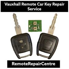 Vauxhall Opel Zafira Astra Vectra 2 / 3 Button Remote Key Fob Repair Service Fix for sale  Shipping to South Africa