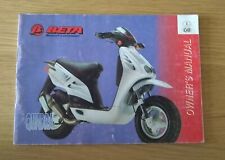 Used, Beta Quadra 50cc Owners Manual for sale  EXETER