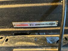 Craftsman inch jointer for sale  Sinclairville