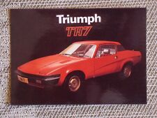 Triumph tr7 postcard for sale  FARNHAM