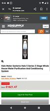 Halo water conditioning for sale  Addieville