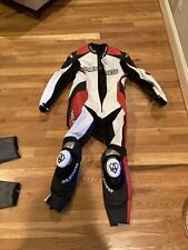 arlen ness one piece motorcycle racing leathers red/white size 52 for sale  Shipping to South Africa