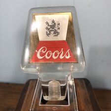 Vintage coors lucite for sale  Gurdon