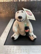 Coca-Cola ""Coca-Cola"" 1993 botella de felpa blanca oso polar segunda mano  Embacar hacia Mexico