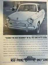 1960 advertisement nsu for sale  Davenport