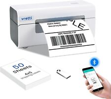 Usado, Impressora de etiquetas térmica VRETTI 4x6 sem fio Bluetooth impressora de etiquetas  comprar usado  Enviando para Brazil