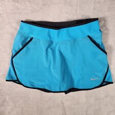 Pantalones cortos de tenis Nike Skort para mujer XS azules forrados falda atletismo correr gimnasio golf segunda mano  Embacar hacia Argentina