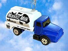 Milk Truck Tanker Tank Delivery Truck 1:64 Custom Christmas Tree Ornament for sale  Shipping to United Kingdom