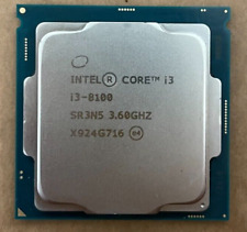 Intel Core i3-8100 SR3N5 3.60 GHz CPU #F59, used for sale  Shipping to South Africa