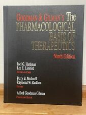 Goodman & Gilman’s Pharmaceutical Based Of Therapeutics - Nona Edição, 1996 comprar usado  Enviando para Brazil