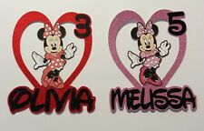 Personalised minny mouse for sale  BURNLEY