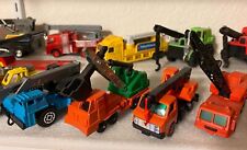 Used, Lot of 18 Diecast and Plastic Construction/Crane Models / Tootsie Toys, Tomica for sale  Shipping to Ireland