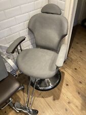 Barbers chair grey for sale  KNUTSFORD