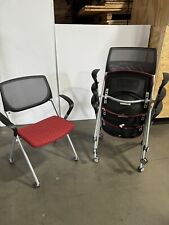 stack able office chairs for sale  Aldie